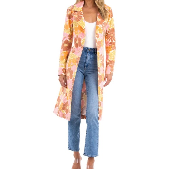 Show Me Your Mumu NWT Nancy Trench trench Size XXL 12-14 sold out - Picture 1 of 3